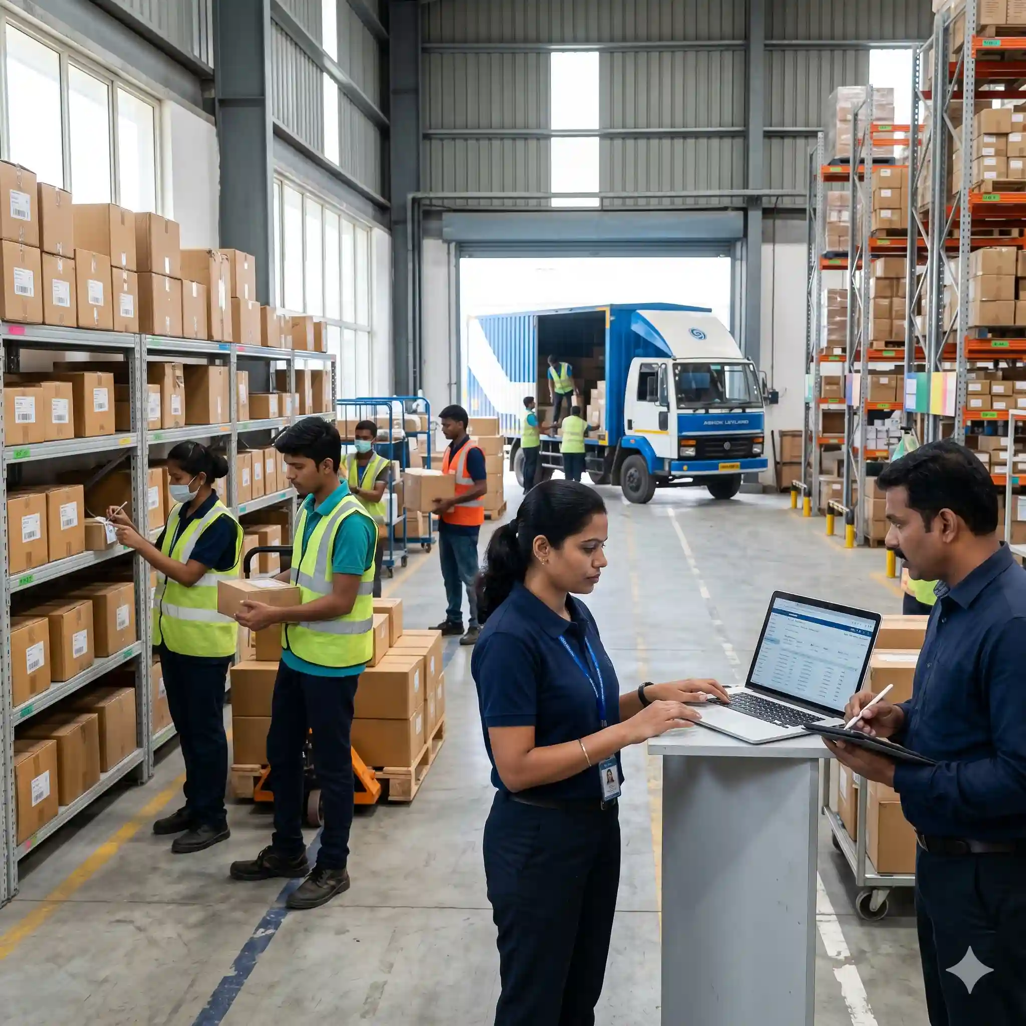 Logistics and warehousing payroll